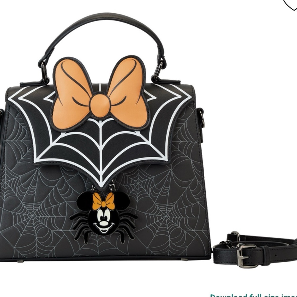 Loungefly Minnie Mouse Spider Crossbody Bag
